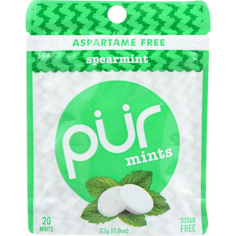 PUR GUM Pur Spearmint Mints, 0.8 Oz