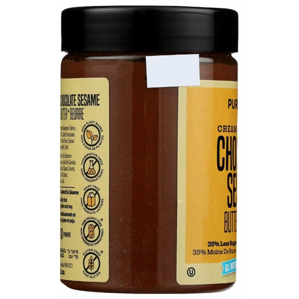 PURE FOOD BY ESTEE Grocery > Pantry > Condiments PURE FOOD BY ESTEE: Butter Chocolate Sesame, 11.7 oz