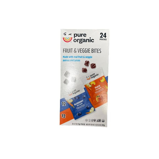 Pure Organic Pure Organic Fruit and Veggie Bites Variety Pack, 24 ct.