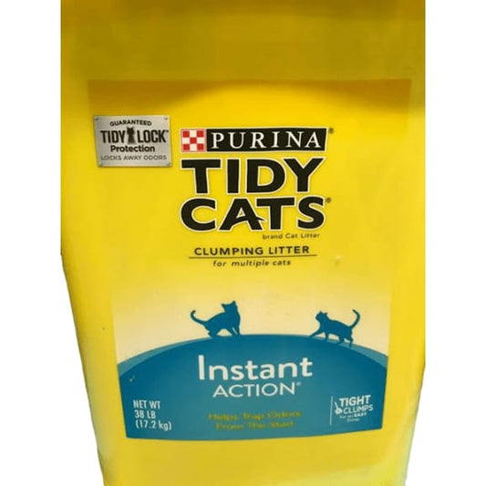 Purina Tidy Cats Clumping Instant-Action Cat Litter, 38 lbs. - ShelHealth.Com