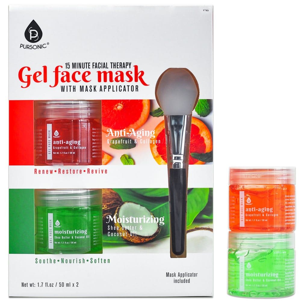Pursonic Gel Face Mask 2-pack Anti-Aging and Moisturizing - Skin Care - Pursonic Gel