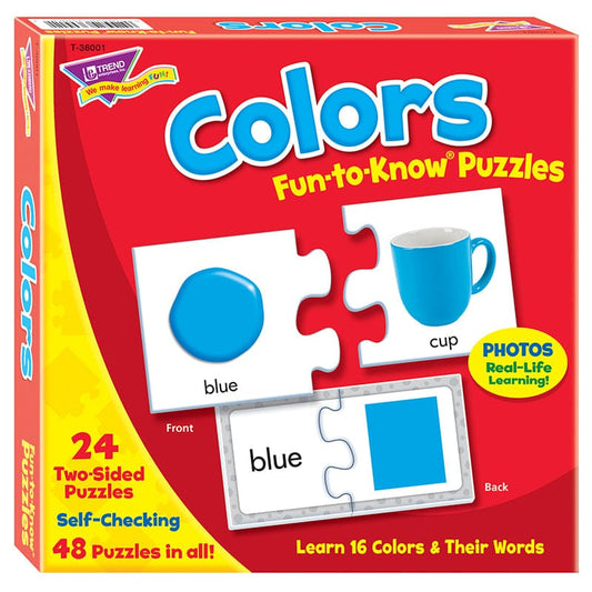 Puzzle Colors (Pack of 3) - Puzzles - Trend Enterprises Inc.