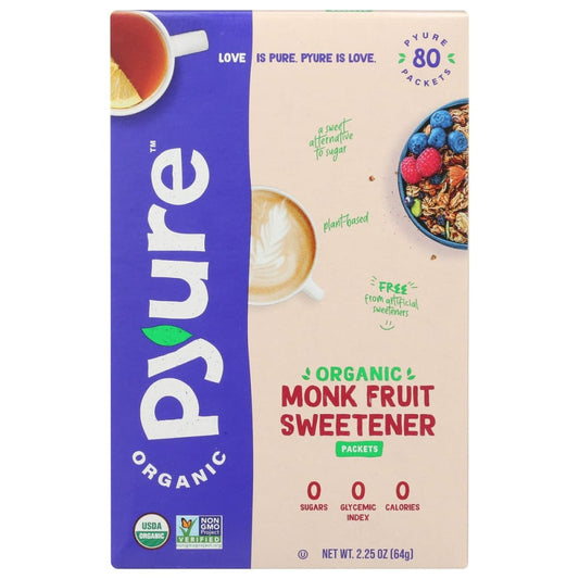 PYURE: Organic Monk Fruit Sweetener 2.25 oz - Grocery > Cooking & Baking > Sugars & Sweeteners - PYURE