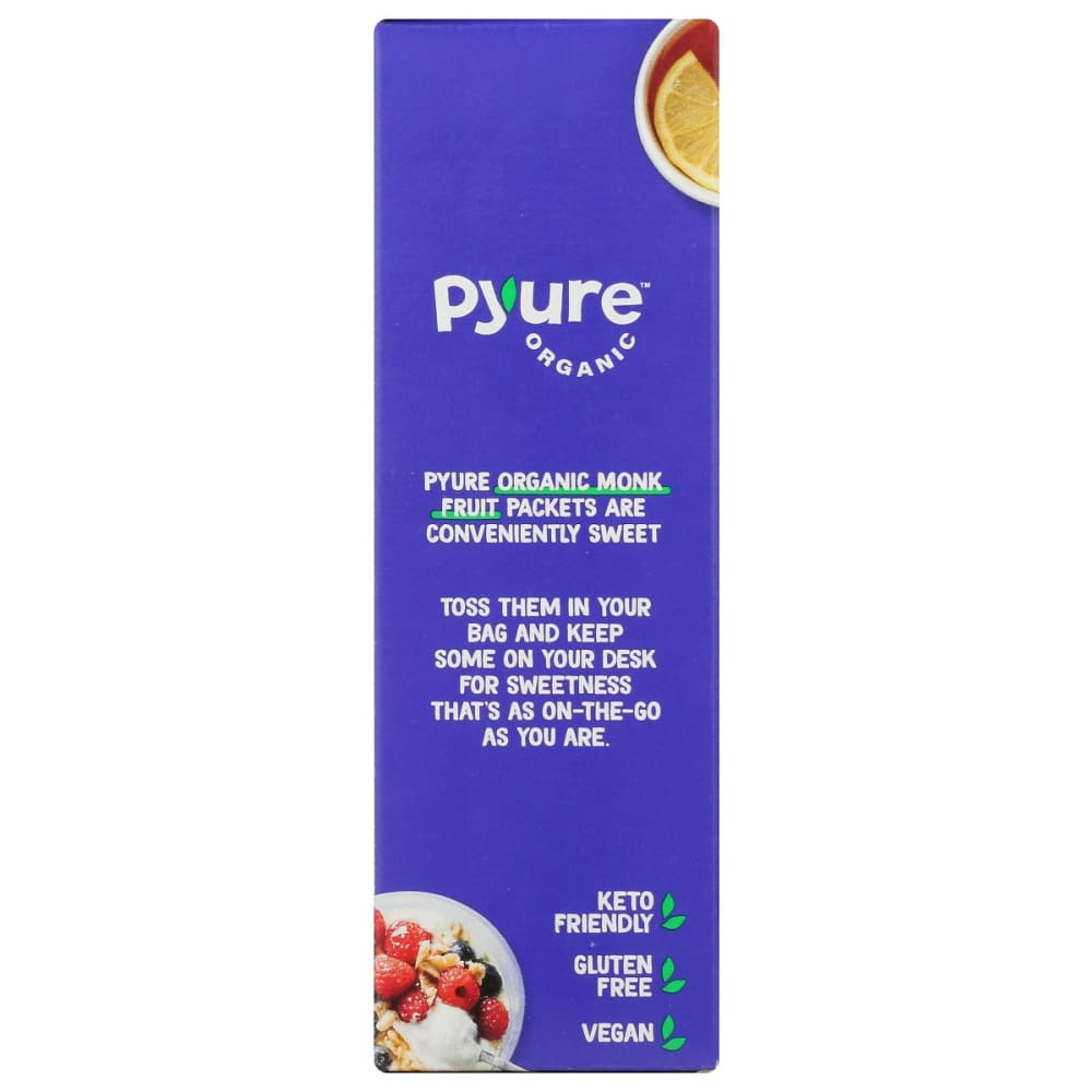 PYURE: Organic Monk Fruit Sweetener 2.25 oz - Grocery > Cooking & Baking > Sugars & Sweeteners - PYURE