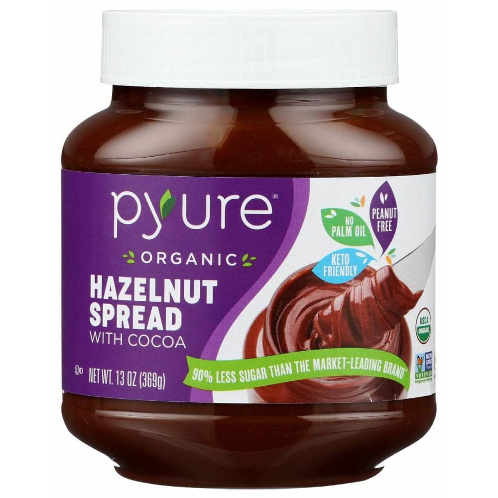 PYURE Grocery > Pantry > Condiments PYURE: Spread Hzlenut Cocoa Org, 13 oz