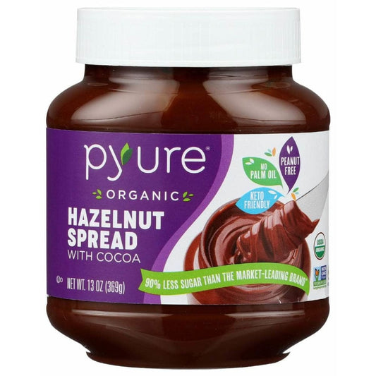 PYURE Grocery > Pantry > Condiments PYURE: Spread Hzlenut Cocoa Org, 13 oz