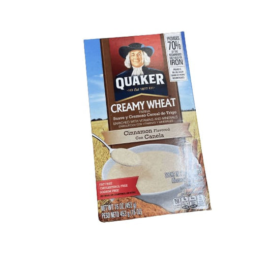Quaker Quaker Oats Quaker Creamy Wheat Cinnamon Flavored, 16 oz