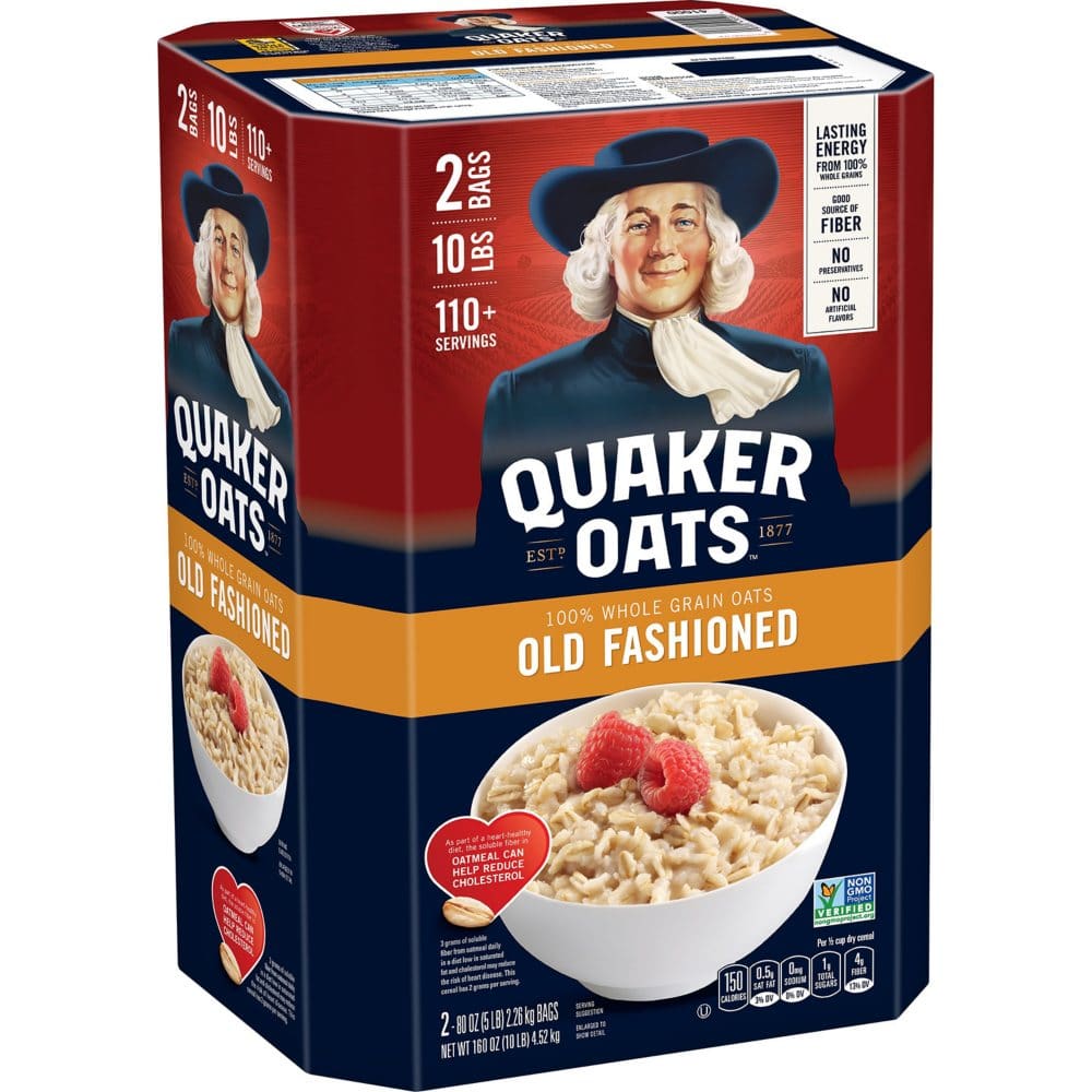 Quaker Old Fashioned Oats (5 lb. 2 pk.) - Cereal & Breakfast Foods - Quaker Old