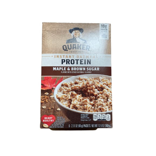 Quaker Quaker Select Starts Protein Instant Oatmeal, Multiple Choice Flavor, 2.15 Oz x  6 Count