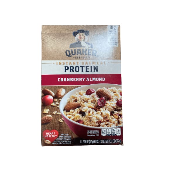 Quaker Quaker Select Starts Protein Instant Oatmeal, Multiple Choice Flavor, 2.15 Oz x  6 Count