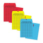Quality Park Colored Paper String And Button Interoffice Envelope #97 One-sided Five-column Format 10 X 13 Red 100/box - Office - Quality