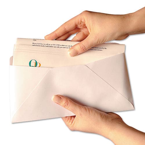 Quality Park Postage Saving Envelope #6 5/8 Commercial Flap Gummed Closure 6 X 9.5 White 500/pack - Office - Quality Park™