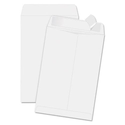 Quality Park Redi-strip Catalog Envelope #1 3/4 Cheese Blade Flap Redi-strip Adhesive Closure 6.5 X 9.5 White 100/box - Office - Quality