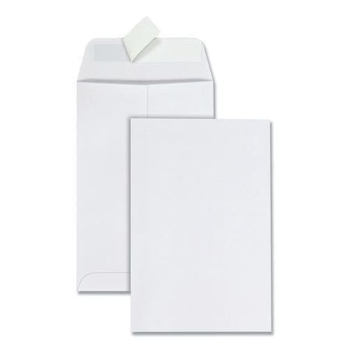 Quality Park Redi-strip Catalog Envelope #1 Cheese Blade Flap Redi-strip Adhesive Closure 6 X 9 White 100/box - Office - Quality Park™