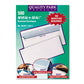 Quality Park Reveal-n-seal Security Tinted Envelope #10 Commercial Flap Self-adhesive Closure 4.13 X 9.5 White 500/box - Office - Quality