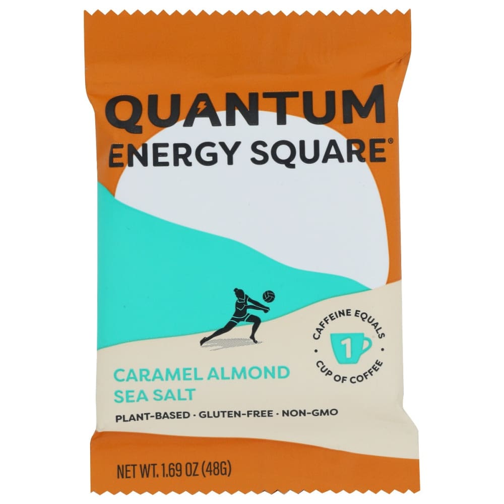 QUANTUM ENERGY SQUARE: Caramel Almond Sea Salt 1.69 oz - Grocery > Snacks - QUANTUM ENERGY SQUARE