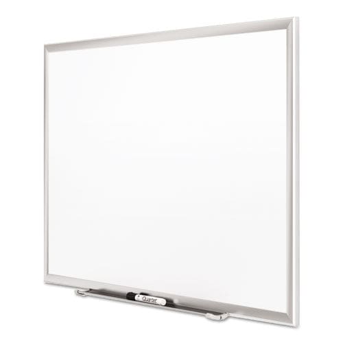 Quartet Classic Series Porcelain Magnetic Dry Erase Board 96 X 48 White Surface Silver Aluminum Frame - School Supplies - Quartet®