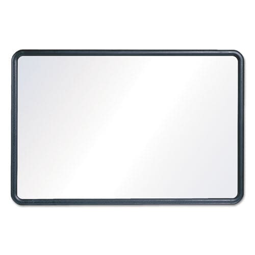 Quartet Contour Dry Erase Board 24 X 18 Melamine White Surface Black Plastic Frame - School Supplies - Quartet®