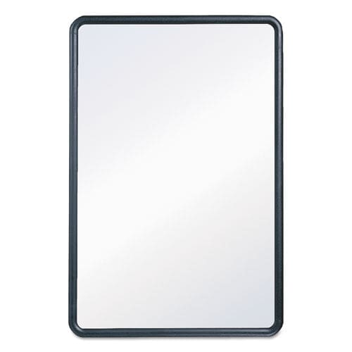 Quartet Contour Dry Erase Board 24 X 18 Melamine White Surface Black Plastic Frame - School Supplies - Quartet®