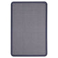 Quartet Contour Fabric Bulletin Board 36 X 24 Light Blue Surface Navy Blue Plastic Frame - School Supplies - Quartet®