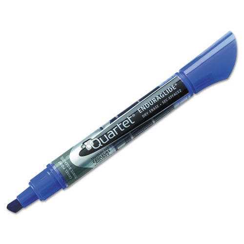 Quartet Enduraglide Dry Erase Marker Broad Chisel Tip Blue Dozen - School Supplies - Quartet®