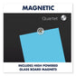 Quartet Infinity Glass Marker Board 48 X 36 Black Surface - School Supplies - Quartet®