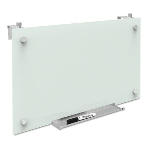 Quartet Infinity Magnetic Glass Dry Erase Cubicle Board 30 X 18 White Surface - School Supplies - Quartet®