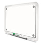 Quartet Iq Total Erase Translucent-edge Board 11 X 7 White Surface Clear Plastic Frame - School Supplies - Quartet®