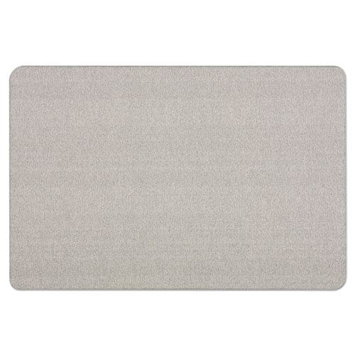 Quartet Oval Office Fabric Board 36 X 24 Gray Surface - School Supplies - Quartet®