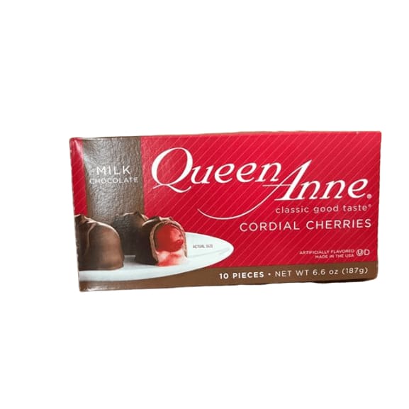 Queen Anne Milk Chocolate Cordial Cherries, 6.6 oz - ShelHealth.Com