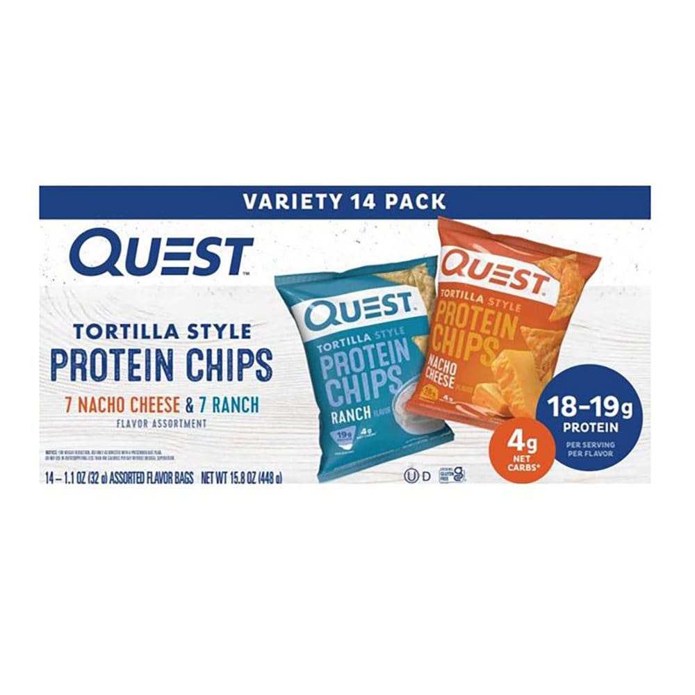 Quest Tortilla Chips Variety Pack (14 ct.) - Diet Nutrition & Protein - Quest Tortilla