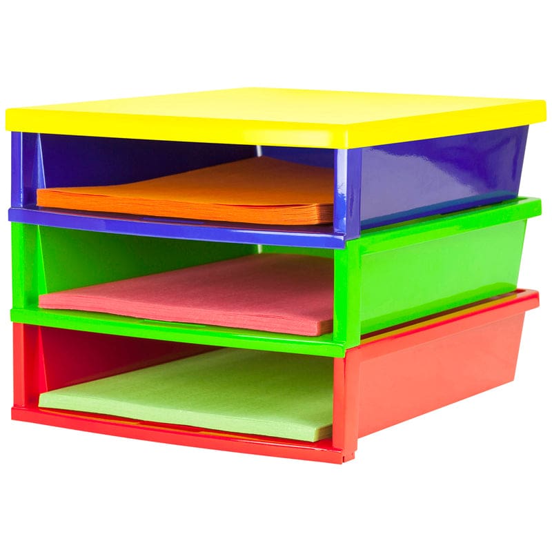 Quick Stack Construction Paper Organizer - Storage Containers - Storex Industries