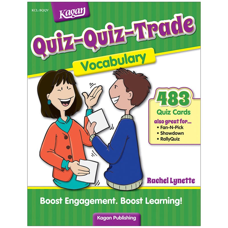 Quiz Quiz Trade Vocabulary (Pack of 2) - Vocabulary Skills - Kagan Publishing