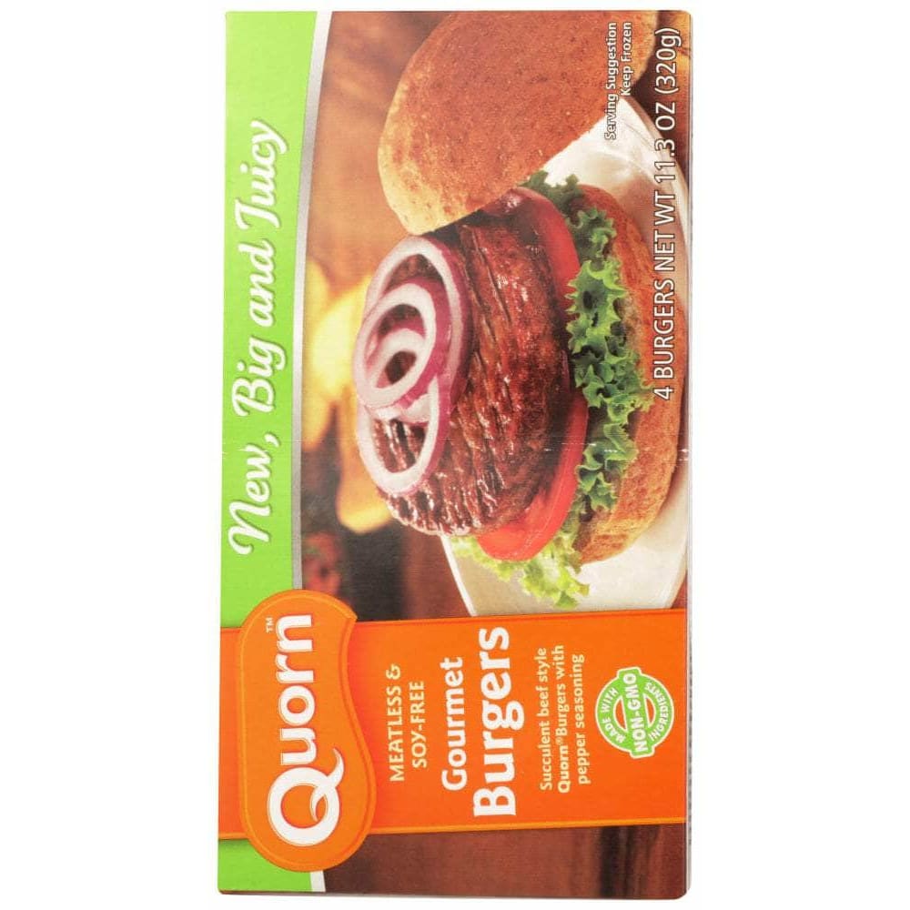 Quorn Quorn Meatless Gourmet Burgers, 11.30 oz