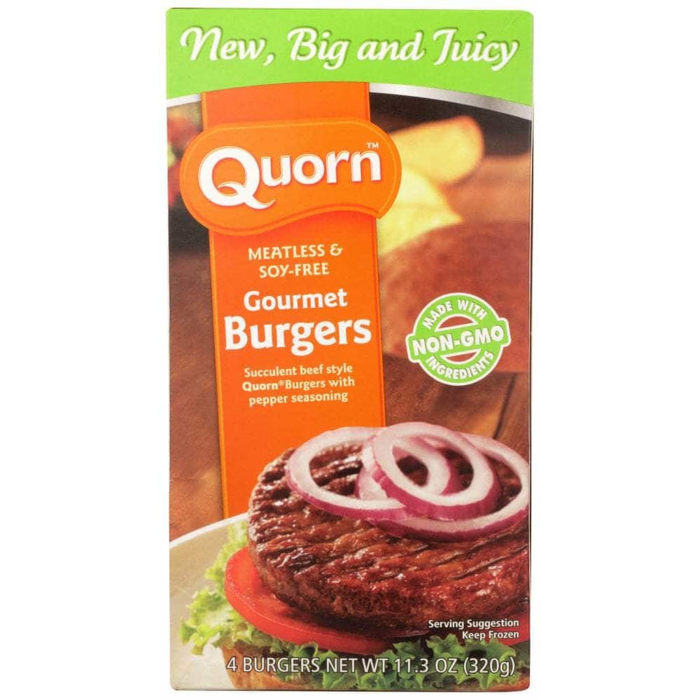 Quorn Quorn Meatless Gourmet Burgers, 11.30 oz