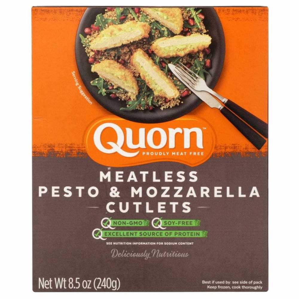 Quorn Quorn Meatless Pesto and Mozzarella Cutlets, 8.50 oz