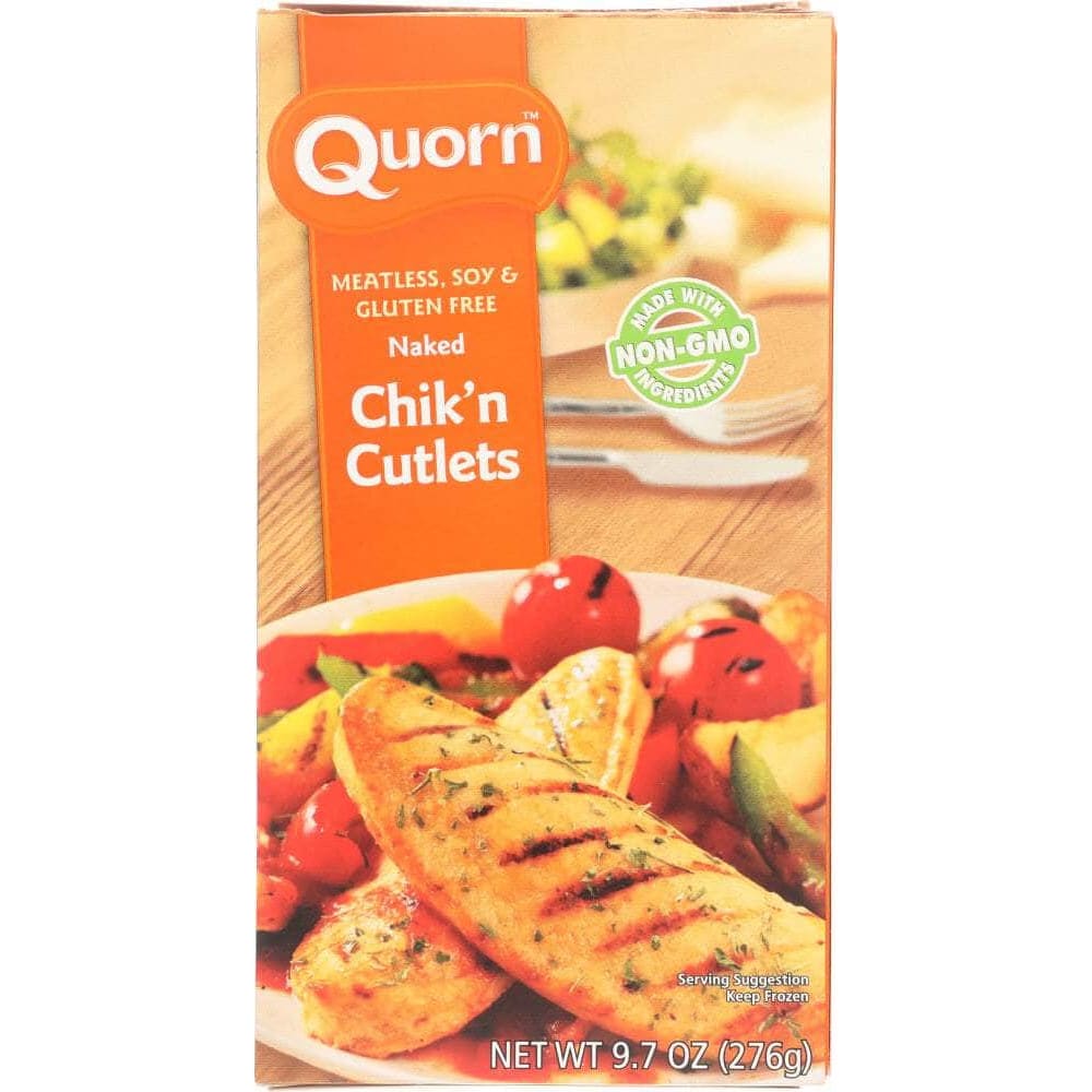 Quorn Quorn Meatless & Soy Free Naked Chik'n Cutlets, 9.7 oz