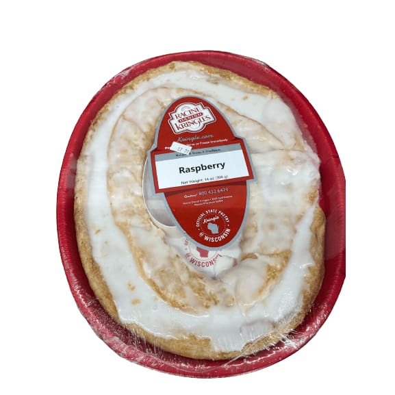 Racine Racine Danish Kringles Raspberry Kringle, 14 oz.