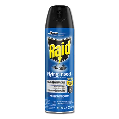 Raid Flying Insect Killer 15 Oz Aerosol Spray 12/carton - Janitorial & Sanitation - Raid®