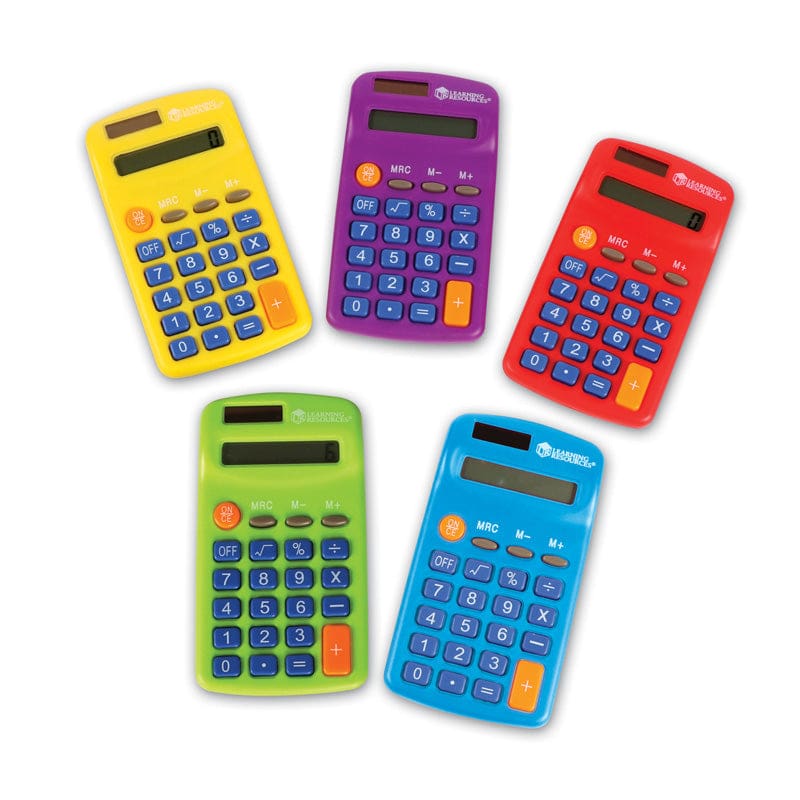 Rainbow Calculators - Calculators - Learning Resources