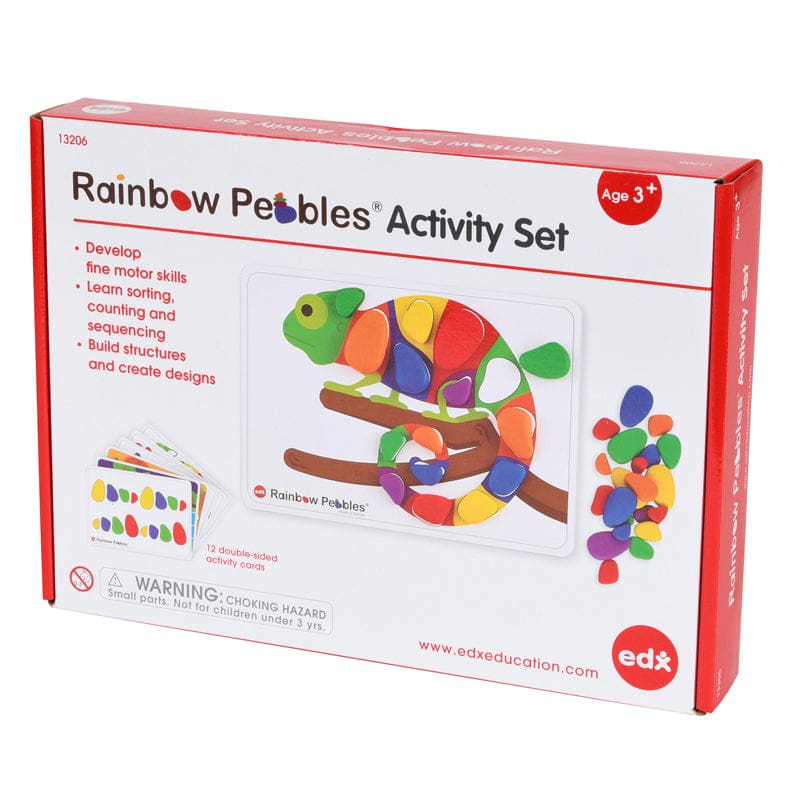 Rainbow Pebbles Activity Set - Sorting - Learning Advantage