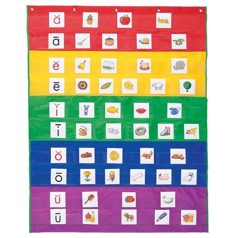 Rainbow Pocket Chart - Pocket Charts - Learning Resources