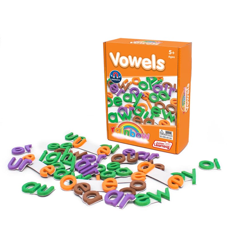 Rainbow Vowels Print (Pack of 6) - Letter Recognition - Junior Learning
