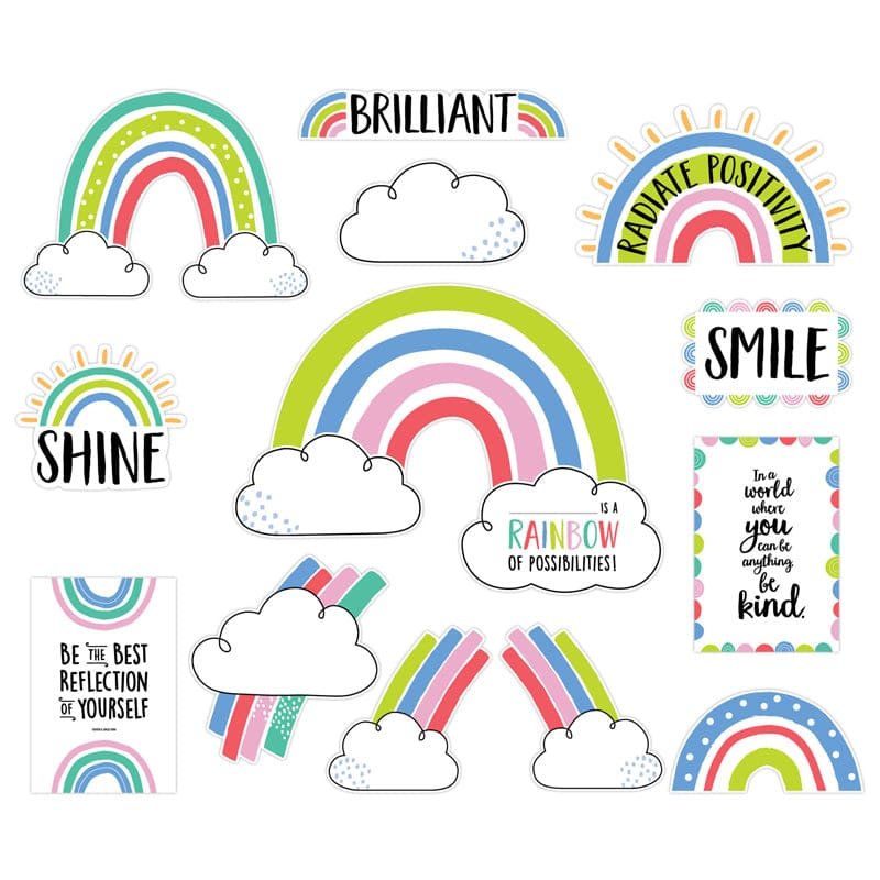 Rainbw Doodles Doodly Rainbws Bb St (Pack of 3) - Classroom Theme - Creative Teaching Press