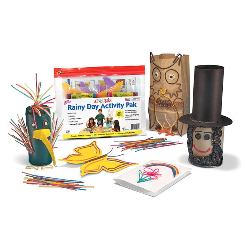 Rainy Day Activity Pak - Art & Craft Kits - Wikki Stix