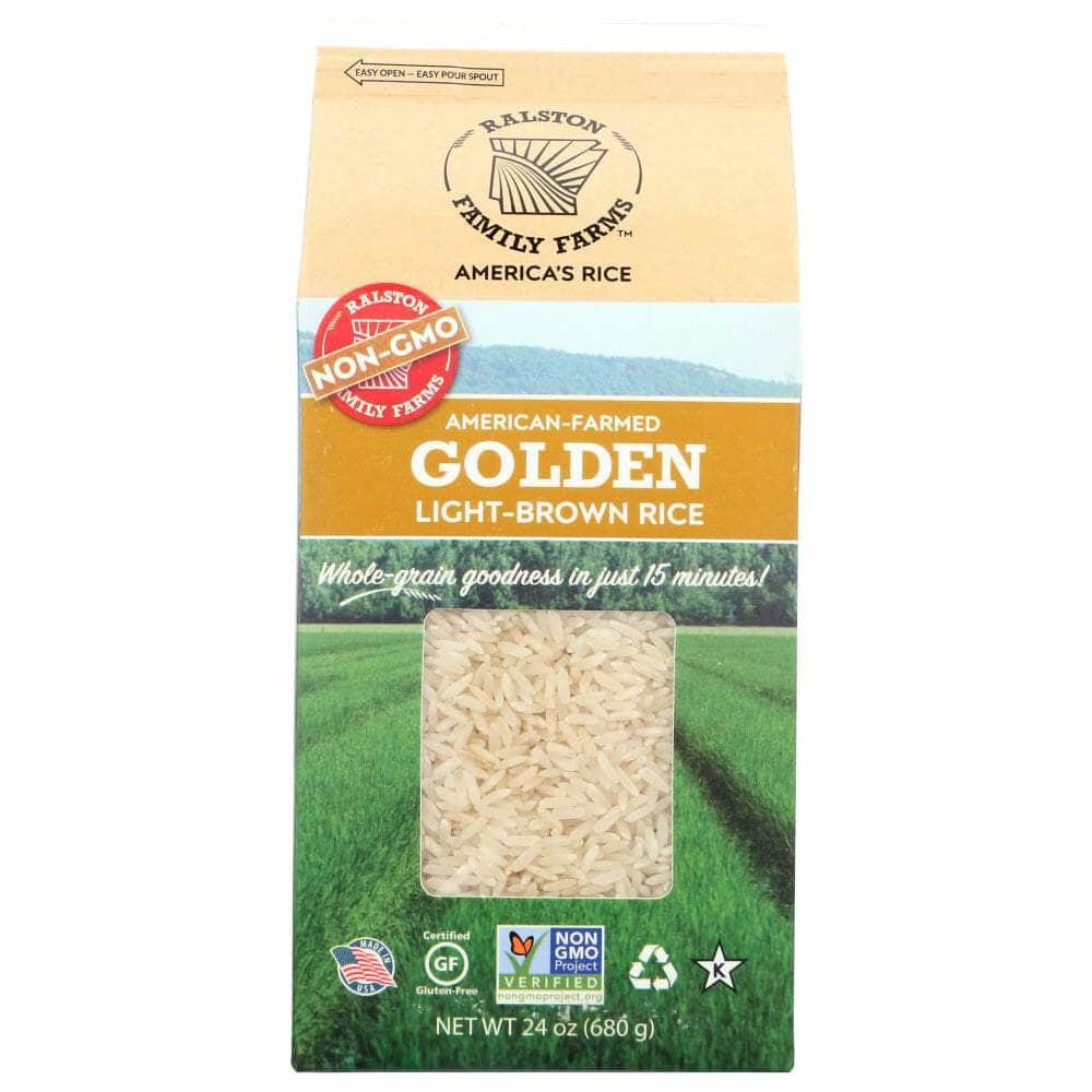 Ralston Family Farms Ralston Family Farms Golden Light-Brown Rice, 24 oz
