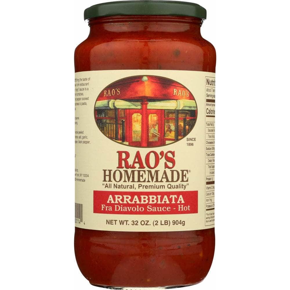 RAOS Grocery > Pantry > Pasta and Sauces RAOS: Arrabbiata Sauce, 32 oz