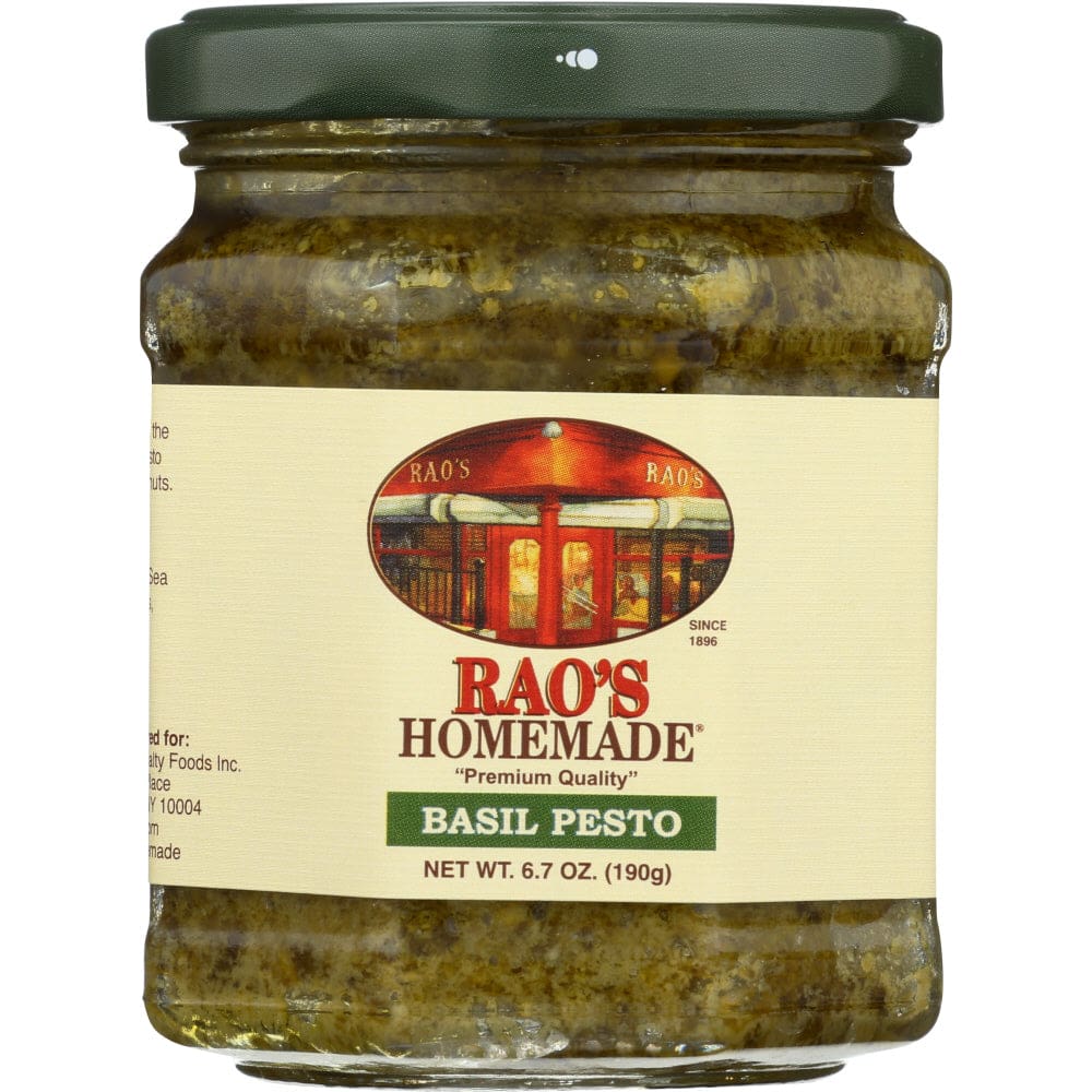 RAOS: Basil Pesto Sauce 6.7 oz - Grocery > Pantry > Pasta and Sauces - RAOS