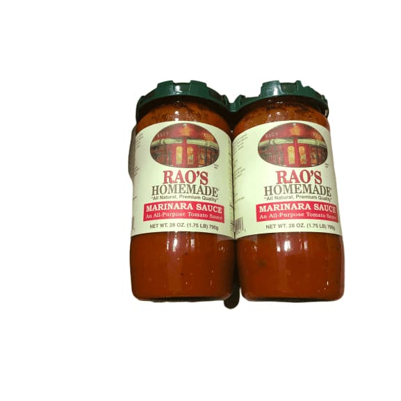 Rao's Homemade All Natural Marinara Sauce - 28 oz (2 Pack) - ShelHealth.Com