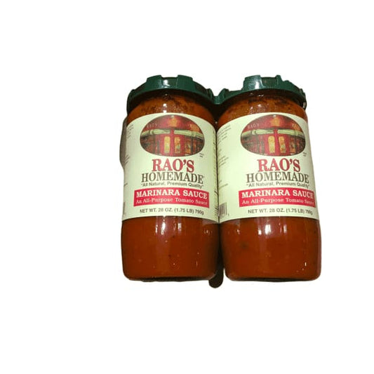 Rao's Homemade All Natural Marinara Sauce - 28 oz (2 Pack) - ShelHealth.Com